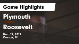 Plymouth  vs Roosevelt  Game Highlights - Dec. 19, 2019