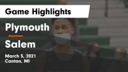 Plymouth  vs Salem  Game Highlights - March 5, 2021