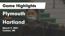 Plymouth  vs Hartland  Game Highlights - March 9, 2021