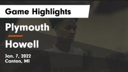Plymouth  vs Howell  Game Highlights - Jan. 7, 2022