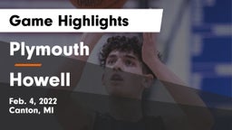 Plymouth  vs Howell  Game Highlights - Feb. 4, 2022