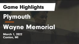 Plymouth  vs Wayne Memorial  Game Highlights - March 1, 2022