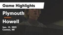 Plymouth  vs Howell  Game Highlights - Jan. 13, 2023