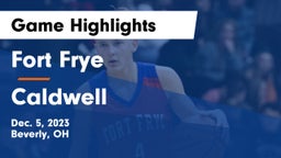 Fort Frye  vs Caldwell  Game Highlights - Dec. 5, 2023