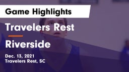 Travelers Rest  vs Riverside  Game Highlights - Dec. 13, 2021