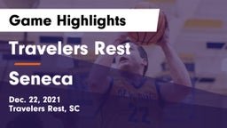 Travelers Rest  vs Seneca  Game Highlights - Dec. 22, 2021