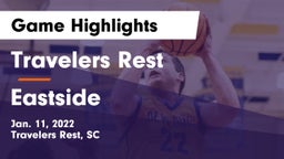 Travelers Rest  vs Eastside  Game Highlights - Jan. 11, 2022