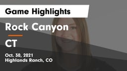 Rock Canyon  vs CT Game Highlights - Oct. 30, 2021