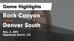 Rock Canyon  vs Denver South Game Highlights - Nov. 6, 2021