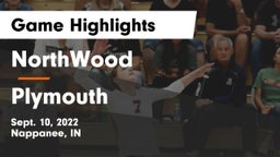 NorthWood  vs Plymouth  Game Highlights - Sept. 10, 2022