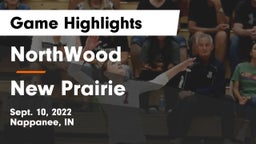 NorthWood  vs New Prairie  Game Highlights - Sept. 10, 2022