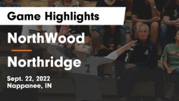 NorthWood  vs Northridge  Game Highlights - Sept. 22, 2022