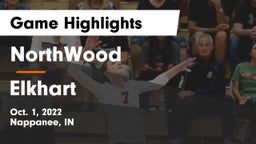 NorthWood  vs Elkhart  Game Highlights - Oct. 1, 2022