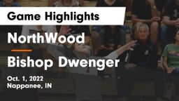 NorthWood  vs Bishop Dwenger  Game Highlights - Oct. 1, 2022