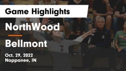NorthWood  vs Bellmont  Game Highlights - Oct. 29, 2022