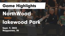 NorthWood  vs lakewood Park Game Highlights - Sept. 9, 2023