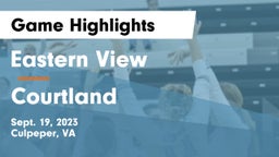 Eastern View  vs Courtland Game Highlights - Sept. 19, 2023