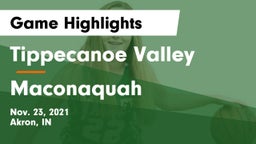 Tippecanoe Valley  vs Maconaquah  Game Highlights - Nov. 23, 2021