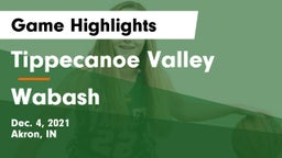 Tippecanoe Valley  vs Wabash  Game Highlights - Dec. 4, 2021