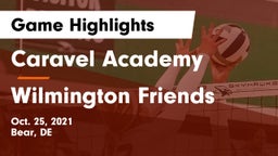 Caravel Academy vs Wilmington Friends  Game Highlights - Oct. 25, 2021