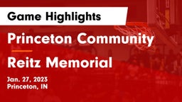 Princeton Community  vs Reitz Memorial  Game Highlights - Jan. 27, 2023