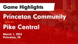 Princeton Community  vs Pike Central  Game Highlights - March 1, 2024