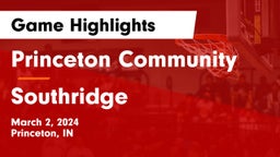 Princeton Community  vs Southridge  Game Highlights - March 2, 2024