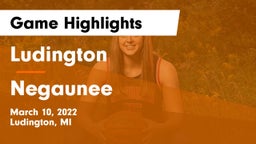 Ludington  vs Negaunee  Game Highlights - March 10, 2022