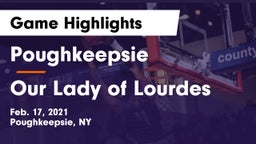 Poughkeepsie  vs Our Lady of Lourdes  Game Highlights - Feb. 17, 2021