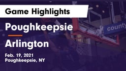 Poughkeepsie  vs Arlington  Game Highlights - Feb. 19, 2021