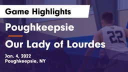 Poughkeepsie  vs Our Lady of Lourdes  Game Highlights - Jan. 4, 2022