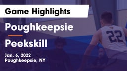 Poughkeepsie  vs Peekskill  Game Highlights - Jan. 6, 2022