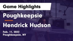 Poughkeepsie  vs Hendrick Hudson  Game Highlights - Feb. 11, 2022