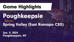 Poughkeepsie  vs Spring Valley  (East Ramapo CSD) Game Highlights - Jan. 9, 2024