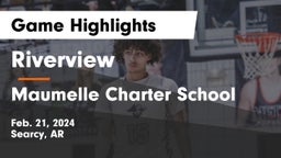 Riverview  vs Maumelle Charter School Game Highlights - Feb. 21, 2024