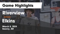 Riverview  vs Elkins  Game Highlights - March 8, 2024