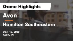 Avon  vs Hamilton Southeastern  Game Highlights - Dec. 10, 2020