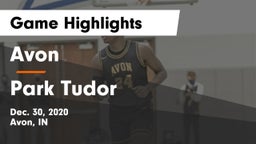 Avon  vs Park Tudor  Game Highlights - Dec. 30, 2020