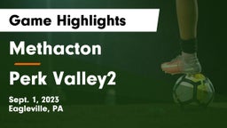Methacton  vs Perk Valley2 Game Highlights - Sept. 1, 2023