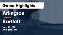 Arlington  vs Bartlett  Game Highlights - Jan. 15, 2021
