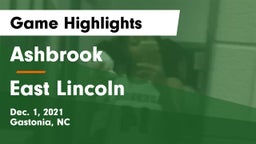 Ashbrook  vs East Lincoln  Game Highlights - Dec. 1, 2021