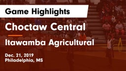 Choctaw Central  vs Itawamba Agricultural  Game Highlights - Dec. 21, 2019