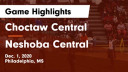 Choctaw Central  vs Neshoba Central  Game Highlights - Dec. 1, 2020