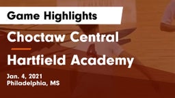 Choctaw Central  vs Hartfield Academy  Game Highlights - Jan. 4, 2021