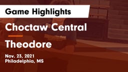 Choctaw Central  vs Theodore  Game Highlights - Nov. 23, 2021