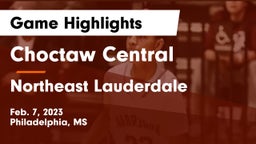 Choctaw Central  vs Northeast Lauderdale  Game Highlights - Feb. 7, 2023