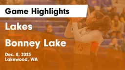 Lakes  vs Bonney Lake  Game Highlights - Dec. 8, 2023