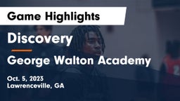 Discovery  vs George Walton Academy Game Highlights - Oct. 5, 2023