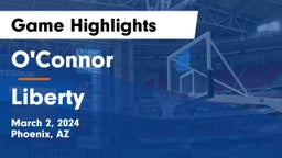 O'Connor  vs Liberty  Game Highlights - March 2, 2024