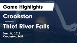 Crookston  vs Thief River Falls  Game Highlights - Jan. 16, 2023